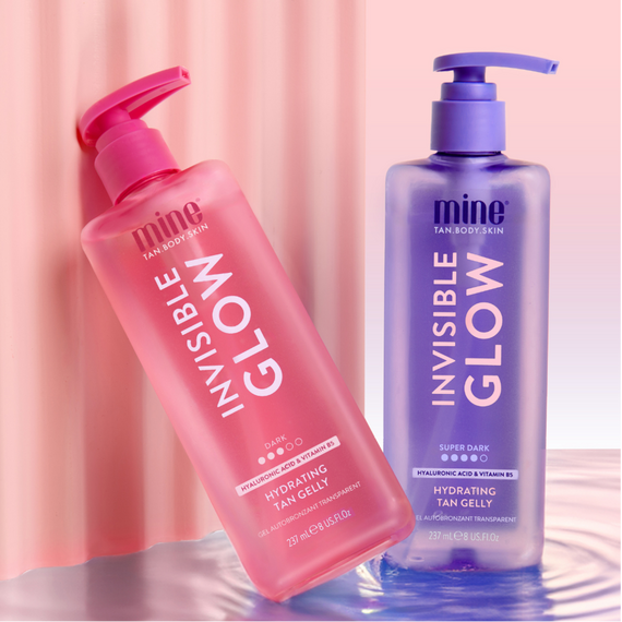 Minetan - Invisible Glow 237 ml - DARK TAN GELLY / Beauty Μαύρισμα Προστασία Ήλιου