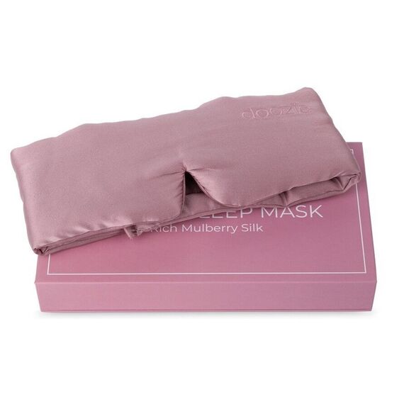 doozie - Luxury Sleep Mask Dusty Rose / Beauty Accessories Woman Care
