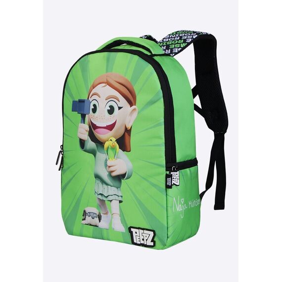 FIRSTGRADE - Naja Münster PEEPZ Backpack2.0 - Green - 46 cm x 28.5 cm x 12.5 cm / Luggage and Travel Gear Uncategorized (Luggages & Bags) Lugagges & Bags