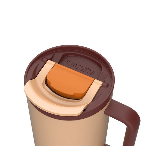 Thermal mug with telescopic straw Kambukka Rio Tumbler 950ml Almond Dream Κουζίνα Σπίτι & Κουζίνα