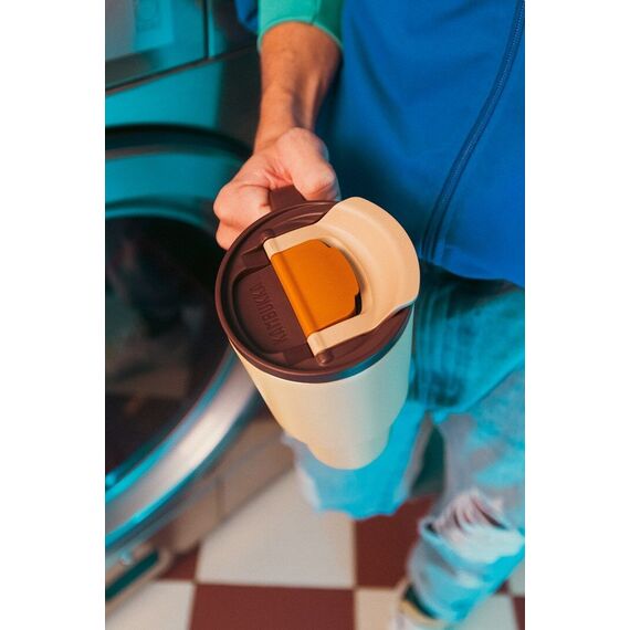 Thermal mug with telescopic straw Kambukka Rio Tumbler 950ml Almond Dream Κουζίνα Σπίτι & Κουζίνα