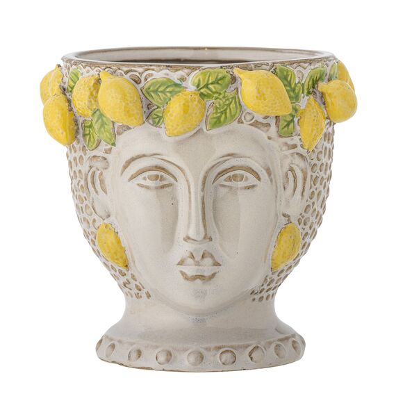Bloomingville - Limone Flowerpot - Yellow / Home and Kitchen Διακόσμηση Σπίτι & Κουζίνα