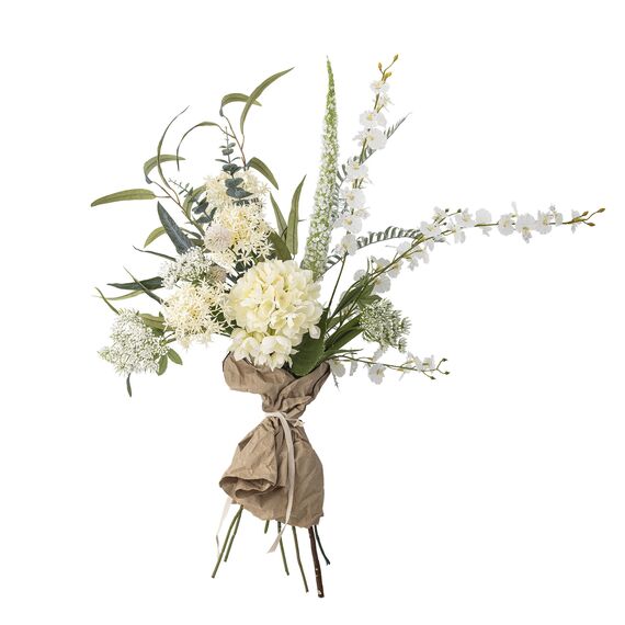 Bloomingville - Symphonie Bouquet - White / Home and Kitchen Decor Home & Kitchen