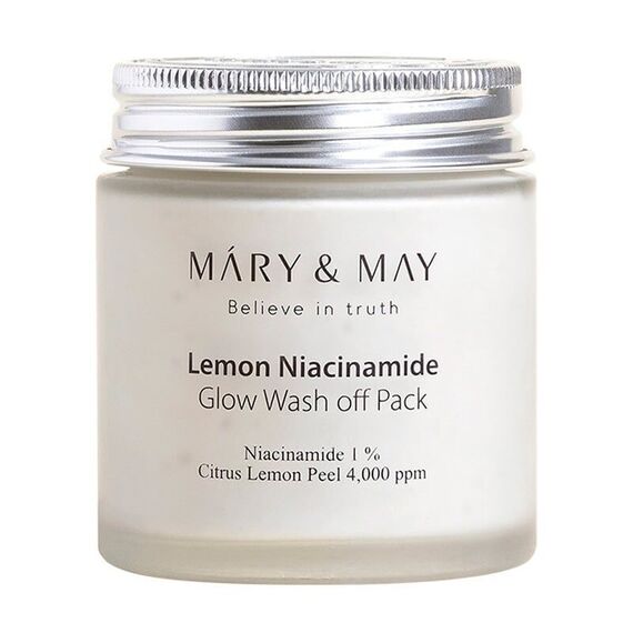 Mary&May - Lemon Niacinamide Glow Wash Off Pack - 125 g / Beauty Πρόσωπο Περιποίηση Προσώπου