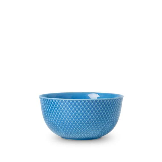 Lyngby Porcelæn - Rhombe Color Serving Bowl 17.5 cm - Blue / Home and Kitchen Κουζίνα Σπίτι & Κουζίνα