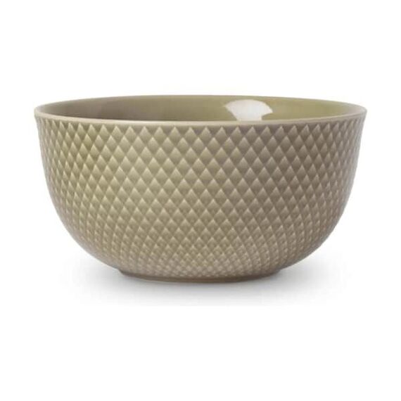Lyngby Porcelæn - Rhombe Earth Bowl 15.5 cm - Clay / Home and Kitchen Κουζίνα Σπίτι & Κουζίνα