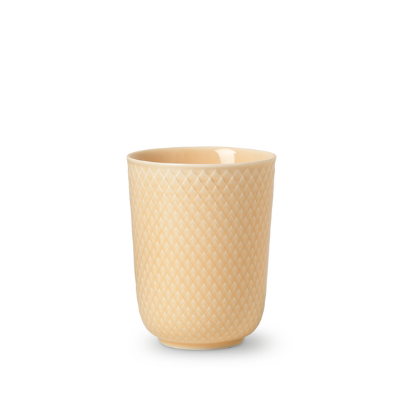 Lyngby Porcelæn - Color Rhombe Mug 33 cl - Sand / Home and Kitchen Kitchen Home & Kitchen
