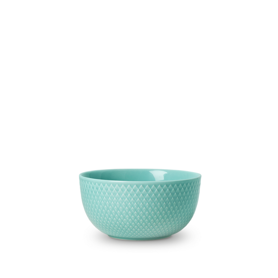 Lyngby Porcelæn - Rhombe Color Bowl 13 cm - Aqua / Home and Kitchen Κουζίνα Σπίτι & Κουζίνα