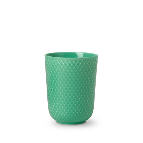 Lyngby Porcelæn - Rhombe Color Mug 33 cl - Green / Home and Kitchen Kitchen Home & Kitchen
