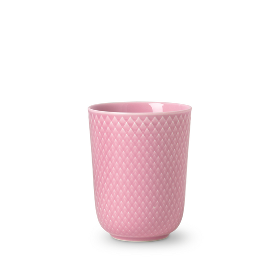 Lyngby Porcelæn - Rhombe Color Mug 33 cl - Rosa / Home and Kitchen Kitchen Home & Kitchen