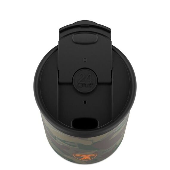 24Bottles - Travel Tumbler - Military Green - 350 ml / Home and Kitchen Κουζίνα Σπίτι & Κουζίνα