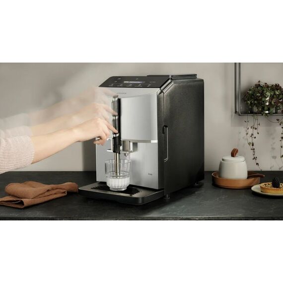 Siemens TF303E01 EQ300 espresso machine (silver; 1300W) Coffee Machines Appliances