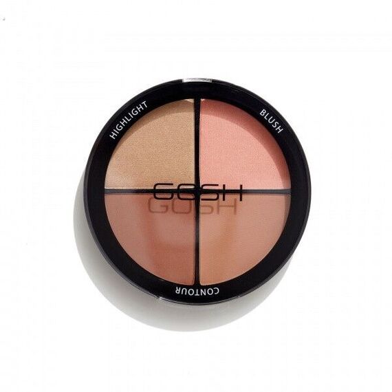 GOSH Copenhagen -  Contour'n Strobe Kit - 002 Medium / Beauty Πρόσωπο Μακιγιάζ