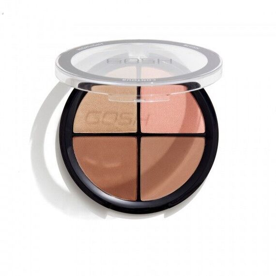 GOSH Copenhagen -  Contour'n Strobe Kit - 002 Medium / Beauty Πρόσωπο Μακιγιάζ