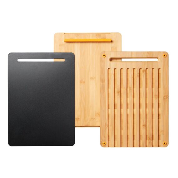Fiskars - FunctionalForm Bamboo Cutting Boards - Set of 3 / Home and Kitchen Κουζίνα Σπίτι & Κουζίνα