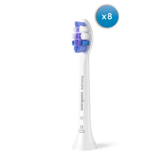 Philips - Sonicare Sensitive - White - 8 pcs / Health and Personal Care Υγιεινή Στόματος Προσωπική Φροντίδα