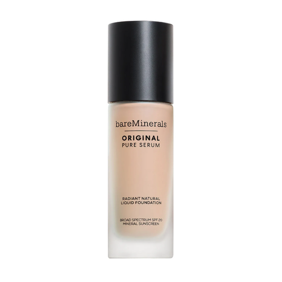 bareMinerals - ORIGINAL Pure Serum Radiant Natural Liquid Foundation Mineral SPF 20 / Beauty Face Face Care