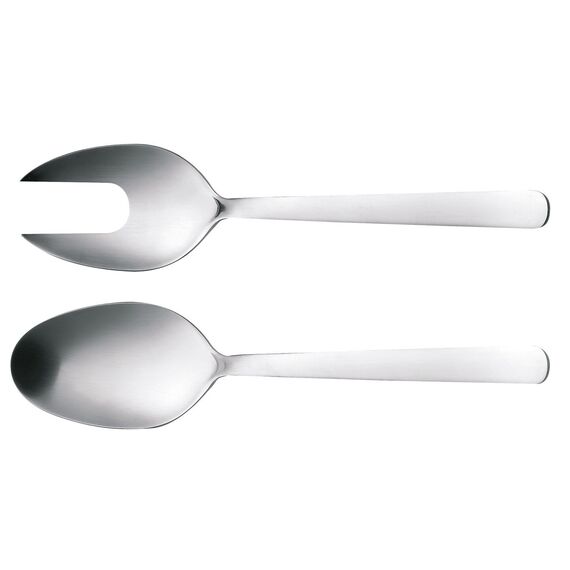 Fiskars - FunctionalForm Salat Cutlery 2 Pieces - Matt Steel / Home and Kitchen Κουζίνα Σπίτι & Κουζίνα