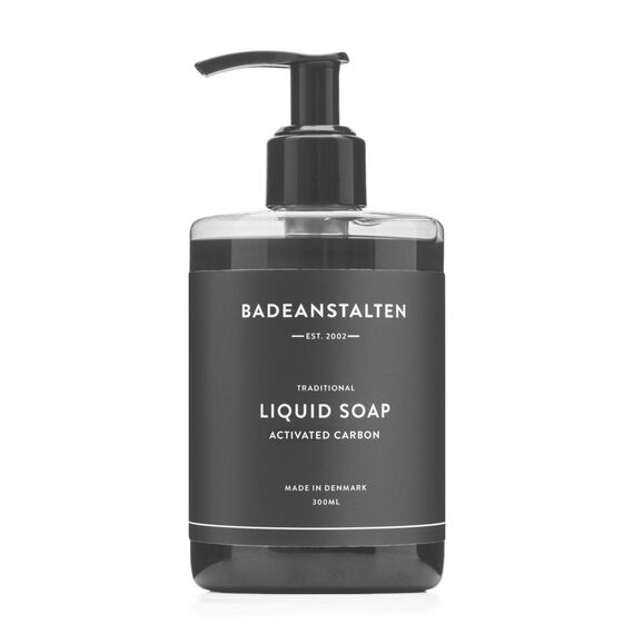 Badeanstalten - Liquid Soap - Activated Coal - 300 ml / Beauty Ντους Μπάνιο & Σώμα