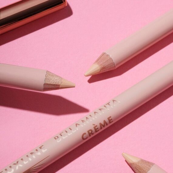 Bellamianta - Deuxline 2 in 1 Eyeliner Pencil - Cream and Brown - 1.6g / Beauty Eyes Makeup
