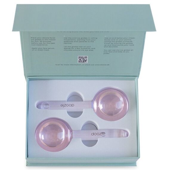 doozie - Facial Ice Globes 2-Pack Light Pink / Beauty Αξεσουάρ Ομορφιάς Γυναικεία Περιποίηση