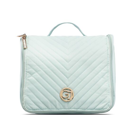 Gillian Jones - Organizer Toiletry Bag - Ocean - Quilted Nylon / Luggage and Travel Gear Αταξινόμητα (Βαλίτσες & Τσάντες) Βαλίτσες & Τσάντες