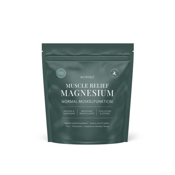 NORDBO - Muscle Relief Instant Magnesium 150 g / Health and Personal Care Βιταμίνες & Μεταλλικά Στοιχεία Προσωπική Φροντίδα