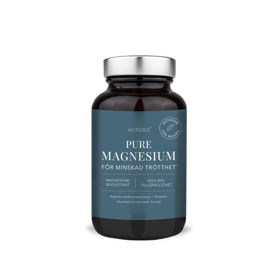 NORDBO - Pure Magnesium Vegan 90 Capsules / Health and Personal Care Βιταμίνες & Μεταλλικά Στοιχεία Προσωπική Φροντίδα