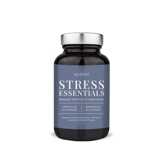 NORDBO - Stress Essentials Vegan 60 Capsules / Health and Personal Care Βιταμίνες & Μεταλλικά Στοιχεία Προσωπική Φροντίδα