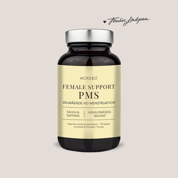 NORDBO - Vegan Female Support PMS - 90 capsules / Health and Personal Care Βιταμίνες & Μεταλλικά Στοιχεία Προσωπική Φροντίδα