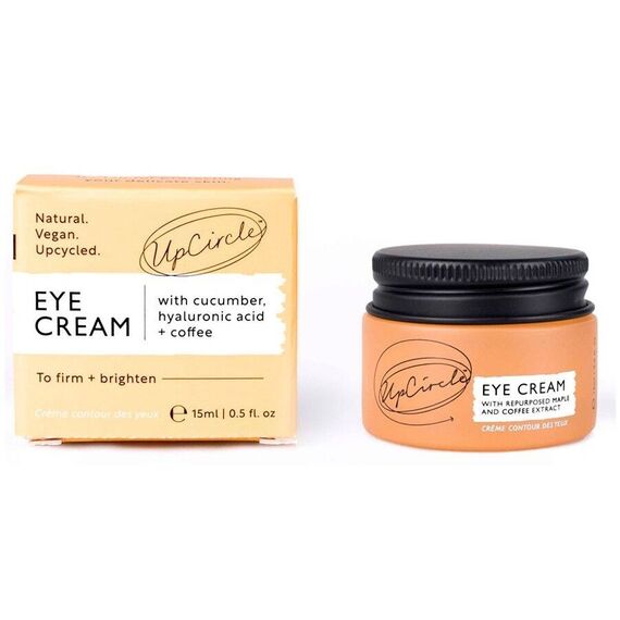 UpCircle - Eye Cream w. Hyaluronic Acid & Coffee 15 ml / Beauty Μάτια Περιποίηση Προσώπου