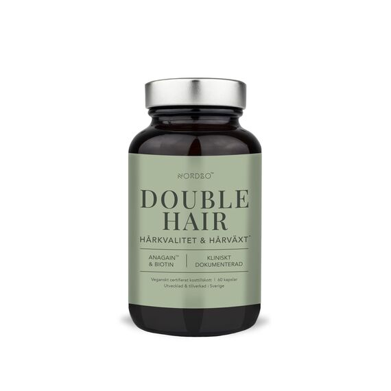 NORDBO - Double Hair Vegan 60 Capsules / Health and Personal Care Vitamins & Minerals Personal Care