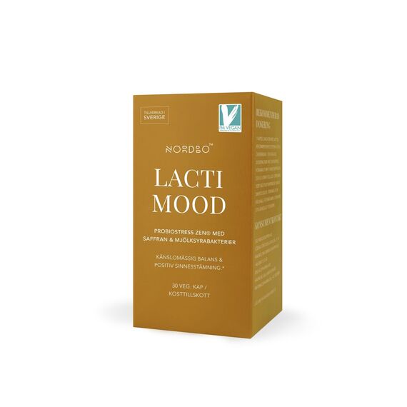 NORDBO - LactiMood Vegan 30 Capsules / Health and Personal Care Βιταμίνες & Μεταλλικά Στοιχεία Προσωπική Φροντίδα