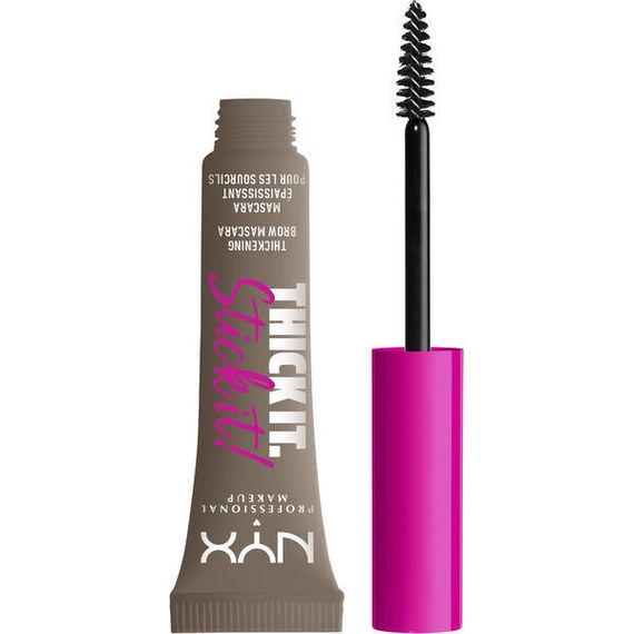 NYX Professional Makeup - Thick It. Stick It! Brow Mascara - Black / Beauty Eyes Makeup