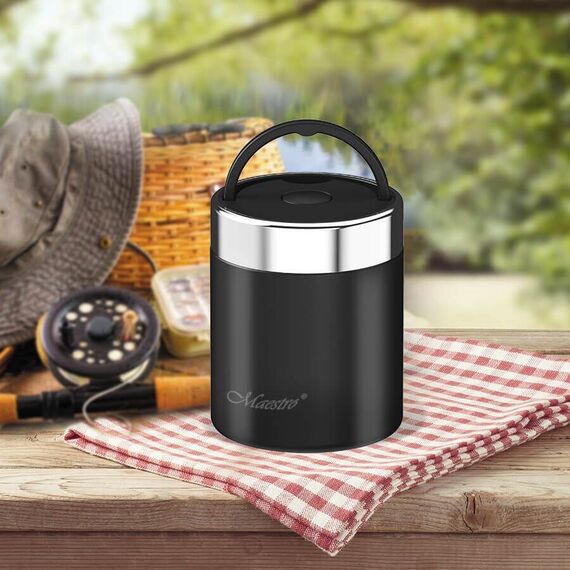 Maestro MR-1649-50-WHITE Food thermos 0.5 l Black Κουζίνα Σπίτι & Κουζίνα