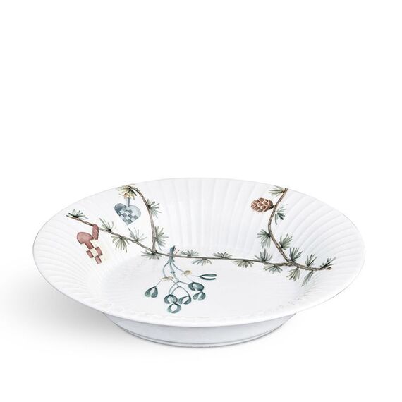 Kähler - Hammershøi Christmas Deep Plate - Ø21 cm / Home and Kitchen Διακόσμηση Σπίτι & Κουζίνα
