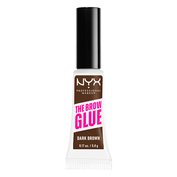 NYX Professional Makeup - The Brow Glue Instant Styler - Dark Brown / Beauty Πρόσωπο Μακιγιάζ