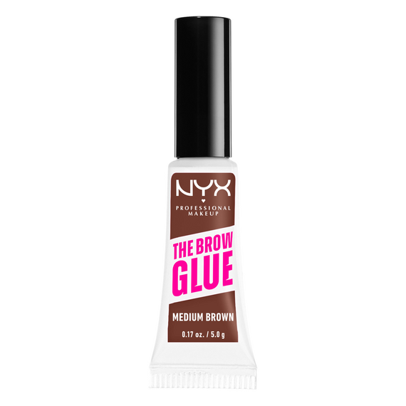 NYX Professional Makeup - The Brow Glue Instant Styler - Medium Brown / Beauty Πρόσωπο Μακιγιάζ