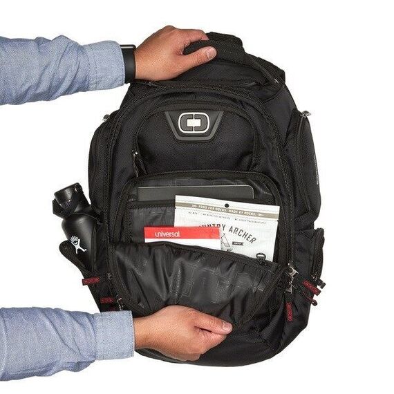 OGIO BACKPACK GAMBIT BLACK P/N: 111072_03 Σακίδια Πλάτης Βαλίτσες & Τσάντες