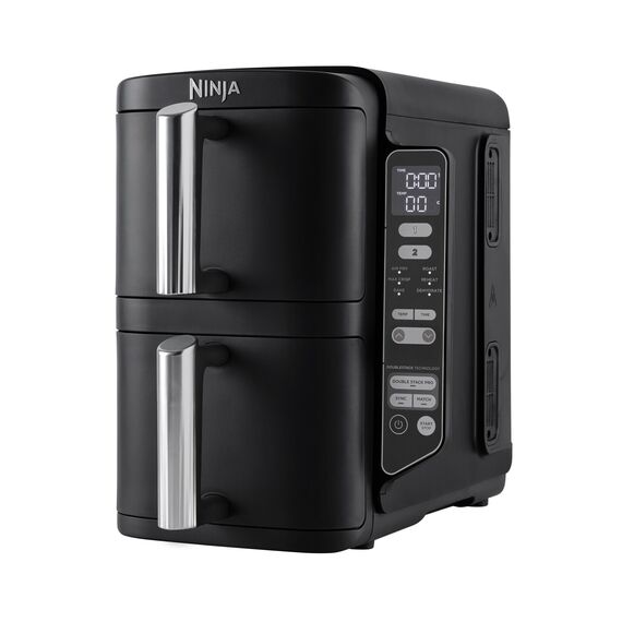 Ninja - Double Stack - SL300EU – Dual-Drawer Air Fryer with SYNC & MATCH - 7.6 L / Home and Kitchen Appliances Home & Kitchen