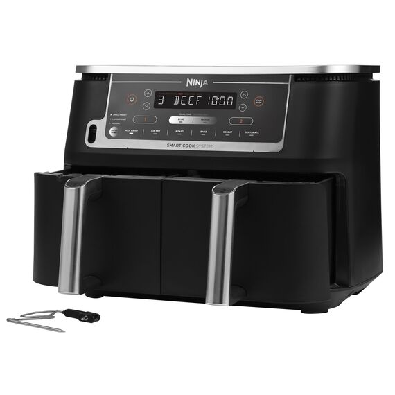 Ninja - Foodi Max Dual Zone AF451EU – Smart Cook System Air Fryer - 9.5 L / Home and Kitchen Appliances Home & Kitchen