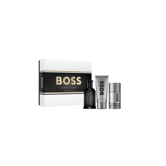 Hugo Boss - Bottled Parfum EDP 100 ml + Showergel 100 ml + Deostick 75 ml - Giftset / Beauty Ανδρικά Δώρα Σετ Ανδρική Περιποίηση