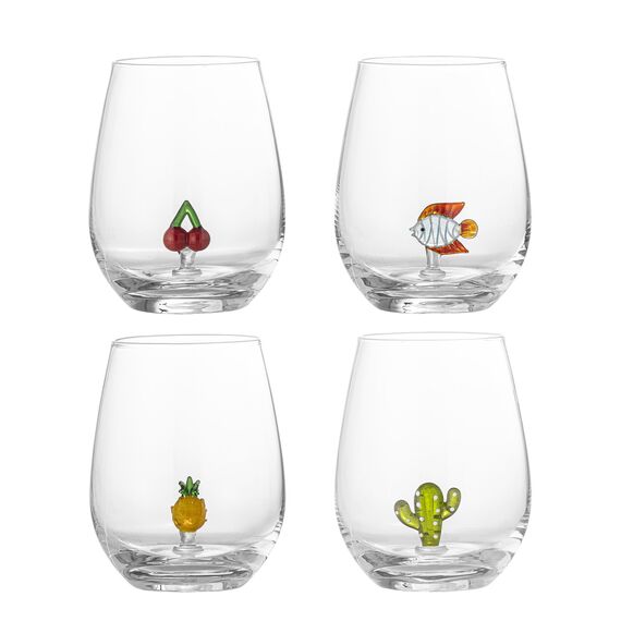 Bloomingville - Misa Drinking Glass - Clear / Home and Kitchen Kitchen Home & Kitchen