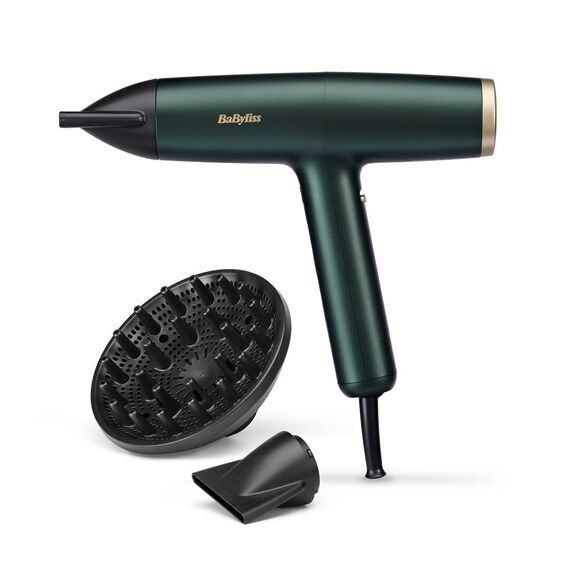 BaByliss Air Power Pro hair dryer 1700 W Gold, Green Εργαλεία Μαλλιών Περιποίηση Μαλλιών