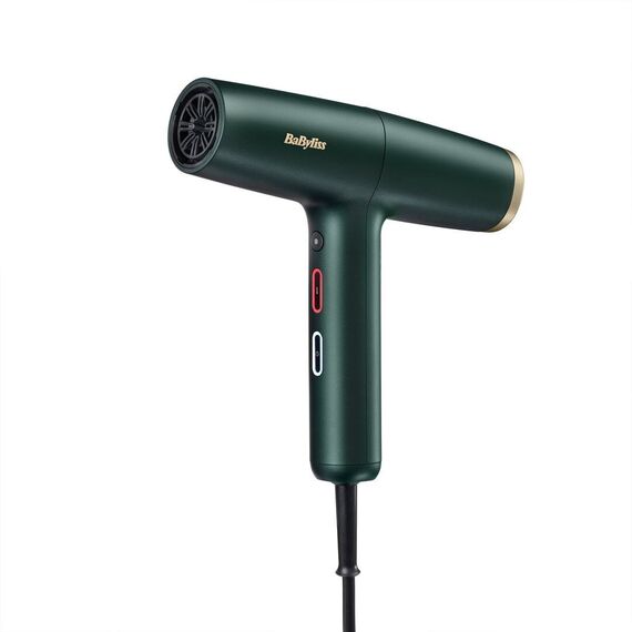BaByliss Air Power Pro hair dryer 1700 W Gold, Green Εργαλεία Μαλλιών Περιποίηση Μαλλιών