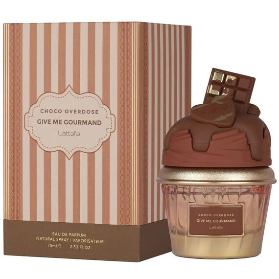 Lattafa - Give Me Gourmand Choco Overdose EDP 75 ml / Beauty Perfumes Woman Care