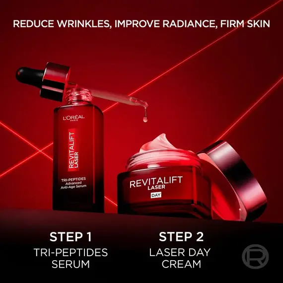 L'Oréal Paris - Revitalift Laser Tri-Peptides Advanced Anti-Age Serum - 30 ml / Beauty Face Face Care