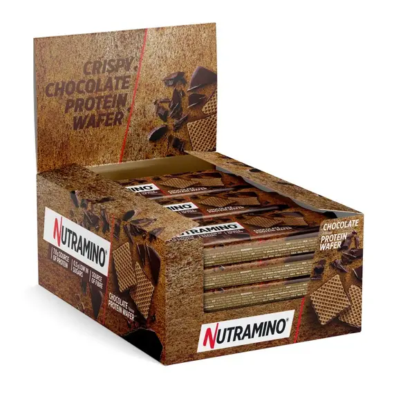 Nutramino - 12x Protein Wafer - Chocolate 39g / Health and Personal Care Diet and Nutricion Personal Care