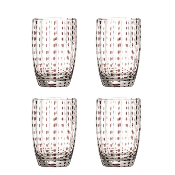 Bloomingville - Brinley Drinking Glass - Brown / Home and Kitchen Κουζίνα Σπίτι & Κουζίνα