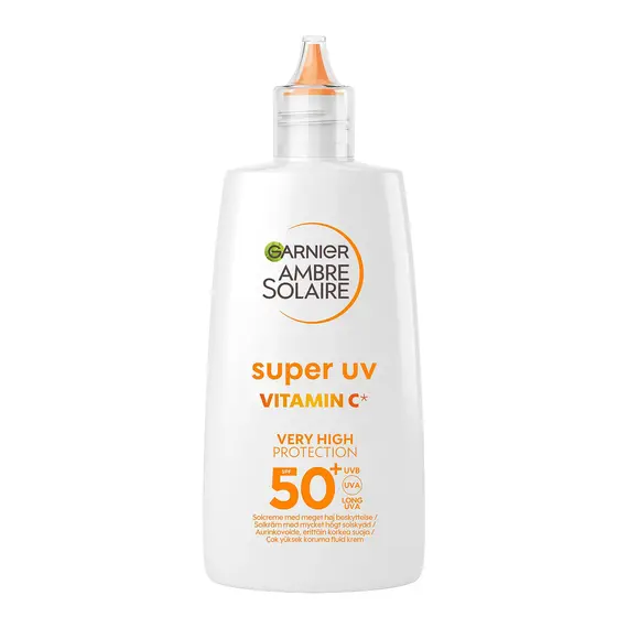 Garnier - Ambre Solaire Super UV Vitamin C Fluid - SPF 50+ / Beauty Sun Protection Sun Care
